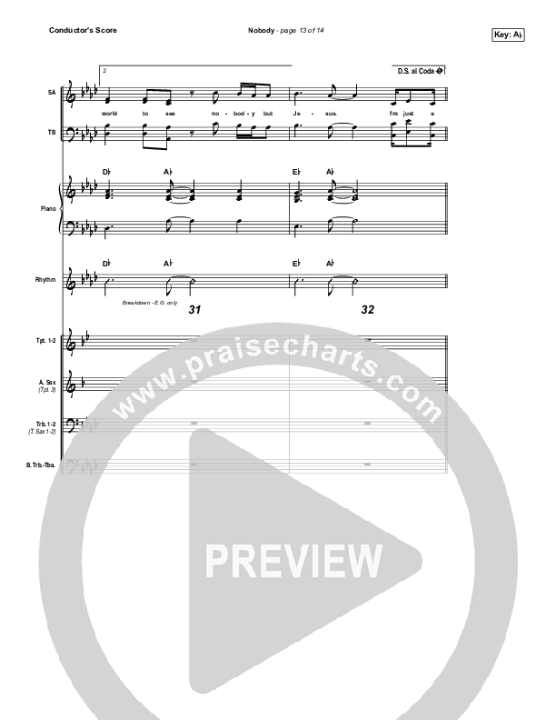 Nobody Orchestration (Casting Crowns / Matthew West)