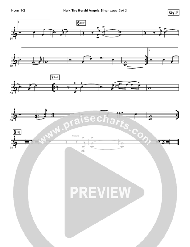 Hark The Herald Angels Sing (Live) Brass Pack (Jeremy Riddle)