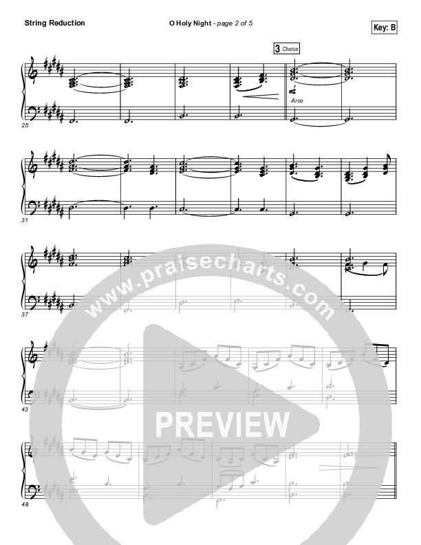 O Holy Night (Live) String Pack (Jeremy Riddle)