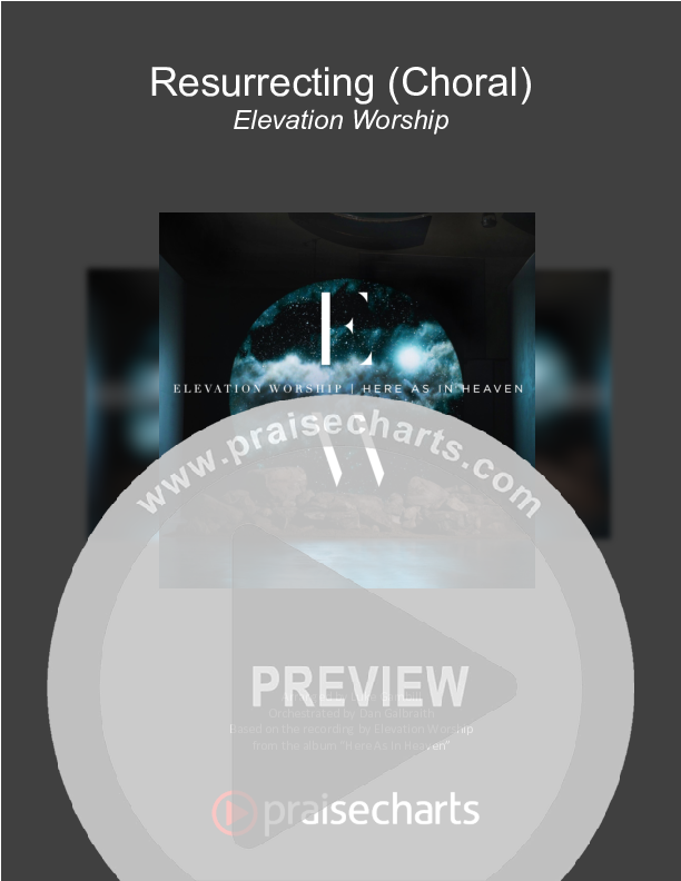 Resurrecting (Choral Anthem SATB) Orchestration (Elevation Worship / Arr. Luke Gambill)