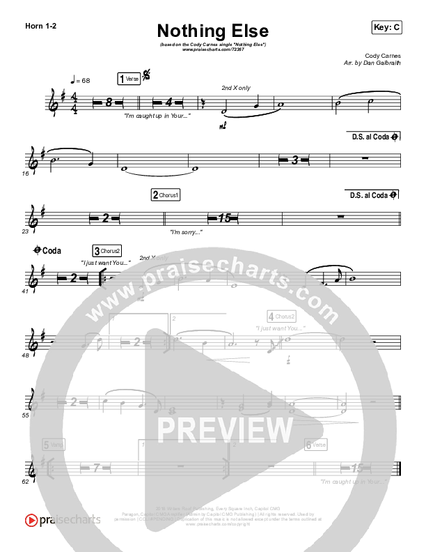 Nothing Else Brass Pack (Cody Carnes)