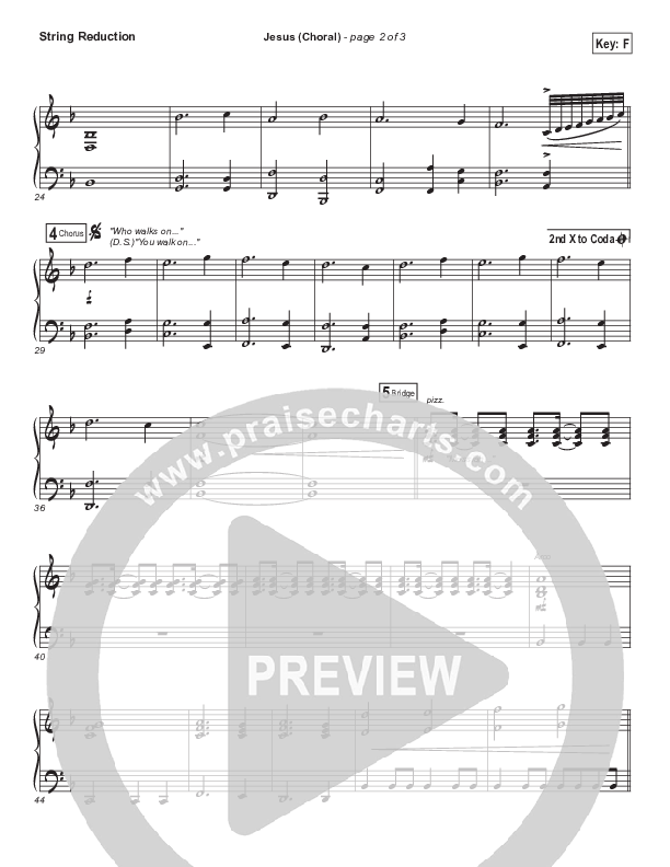 Jesus (Choral Anthem SATB) Synth Strings (Chris Tomlin / Arr. Luke Gambill)