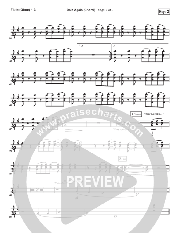 Do It Again (Choral Anthem SATB) Wind Pack (Elevation Worship / Arr. Luke Gambill)