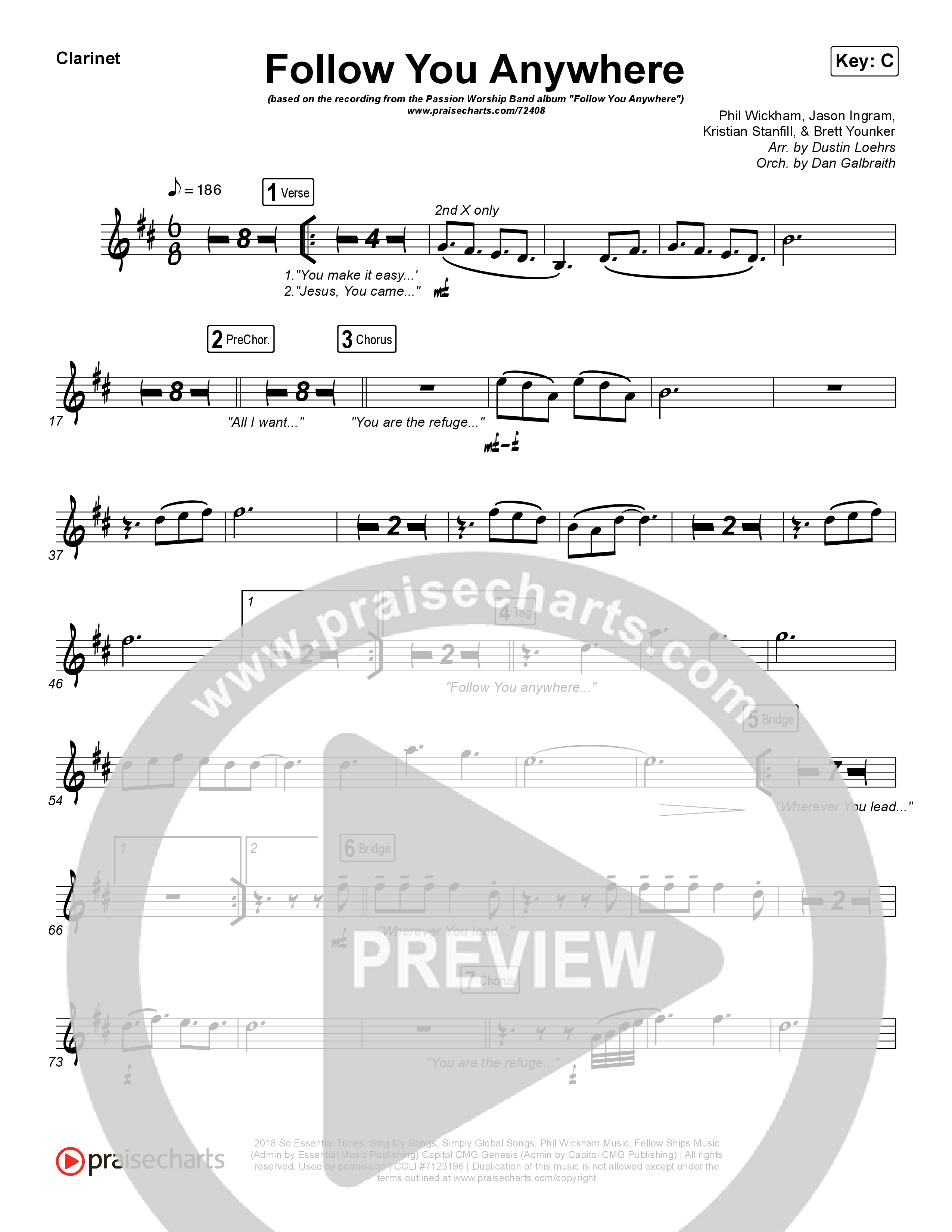 Follow You Anywhere Wind Pack (Passion / Kristian Stanfill)