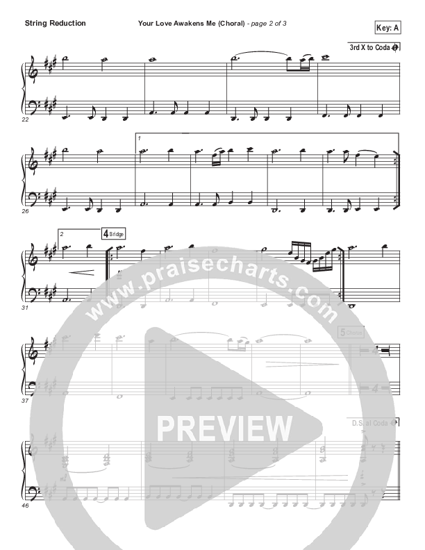 Your Love Awakens Me (Choral Anthem SATB) Synth Strings (Phil Wickham / Arr. Luke Gambill)