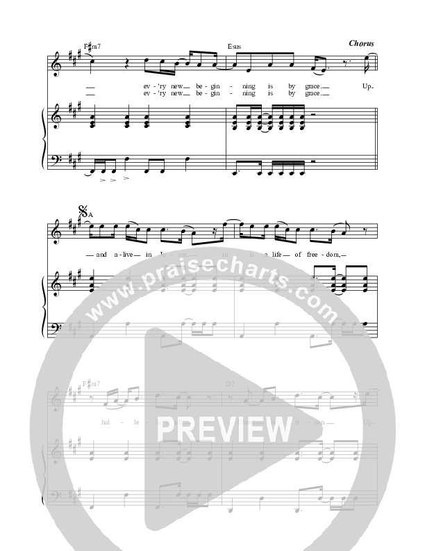 Up And Alive Piano/Vocal (SATB) (Luke + Anna Hellebronth)