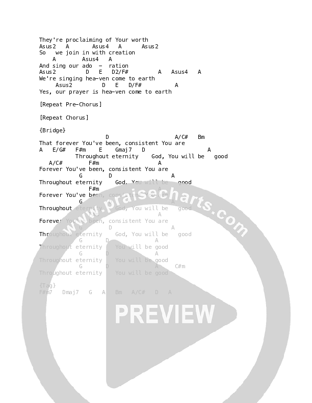 Creation Testifies Chords & Lyrics (Casey J)