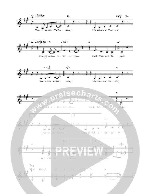 Creation Testifies Lead Sheet (Casey J)
