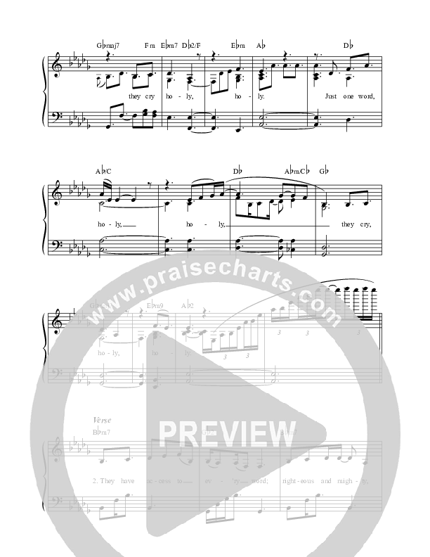 One Word Choir Sheet (SATB) (Casey J)