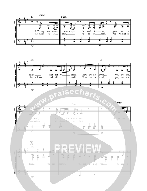 Adopted Choir Sheet (SATB) (Casey J)