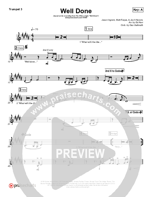 Well Done Trumpet 3 (The Afters)