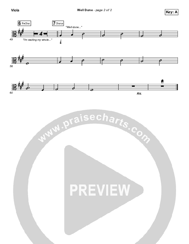 Well Done Viola (The Afters)