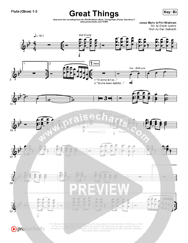 Great Things Wind Pack (Phil Wickham)