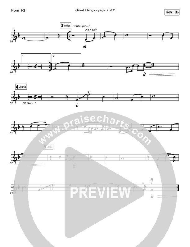 Great Things Brass Pack (Phil Wickham)