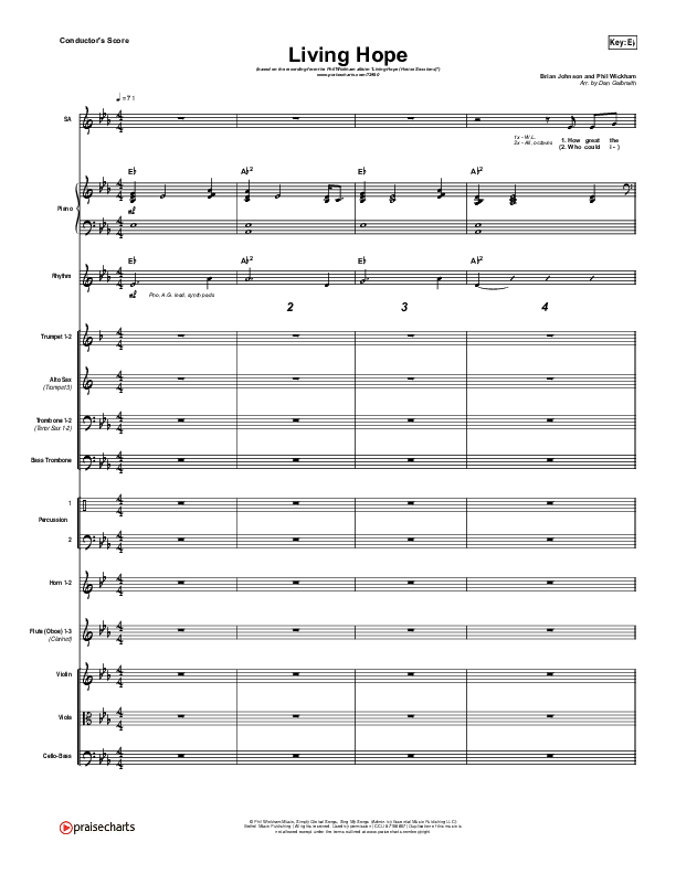 Living Hope Orchestration (Phil Wickham)