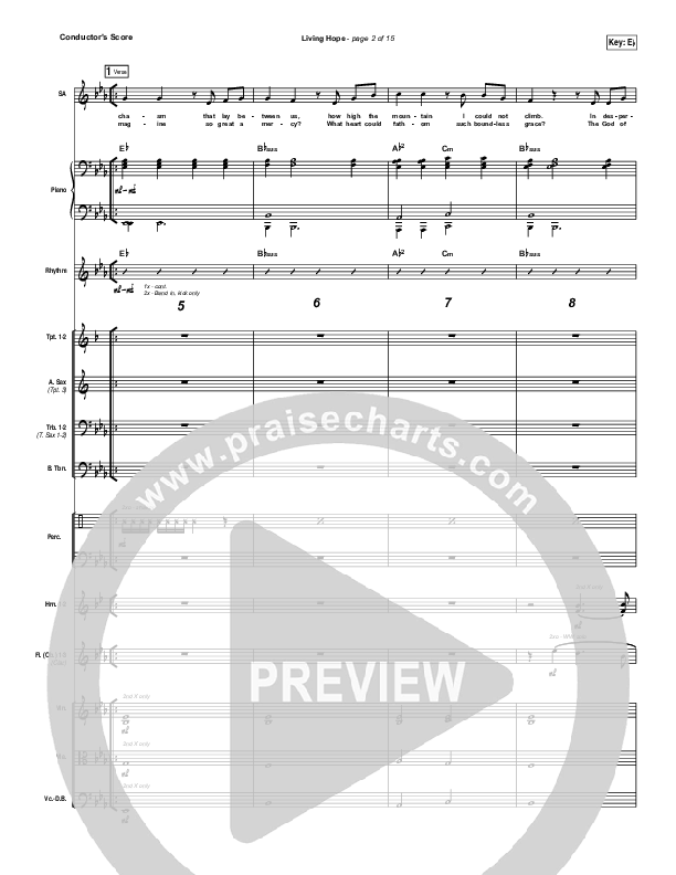 Living Hope Orchestration (Phil Wickham)