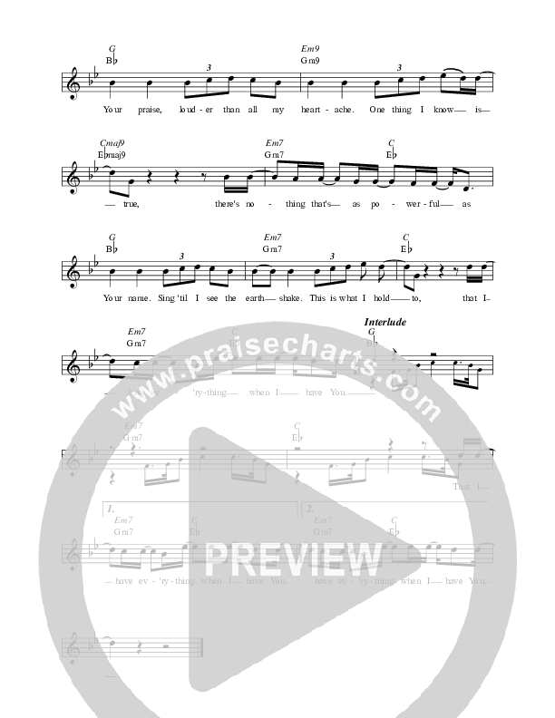 Heartache Lead Sheet (Local Sound)