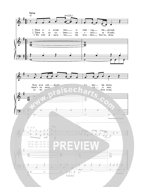 Across the Earth Lead & Piano (Corey Voss / Madison Street Worship)