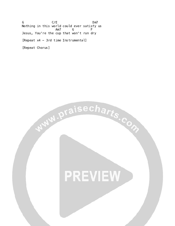 We Know There’s More Chords & Lyrics (Corey Voss / Madison Street Worship)