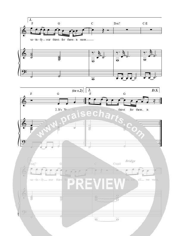 We Know There’s More Lead & Piano (Corey Voss / Madison Street Worship)