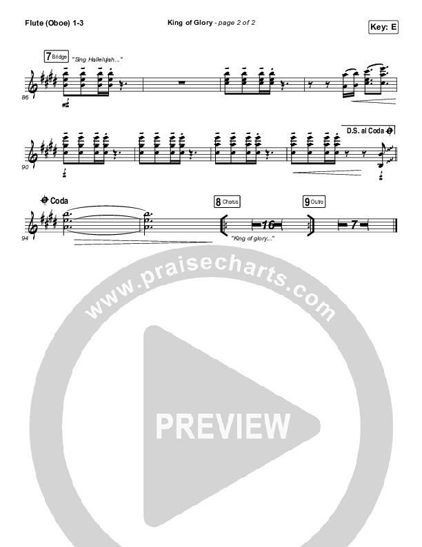 King Of Glory Wind Pack (Michael W. Smith / CeCe Winans)