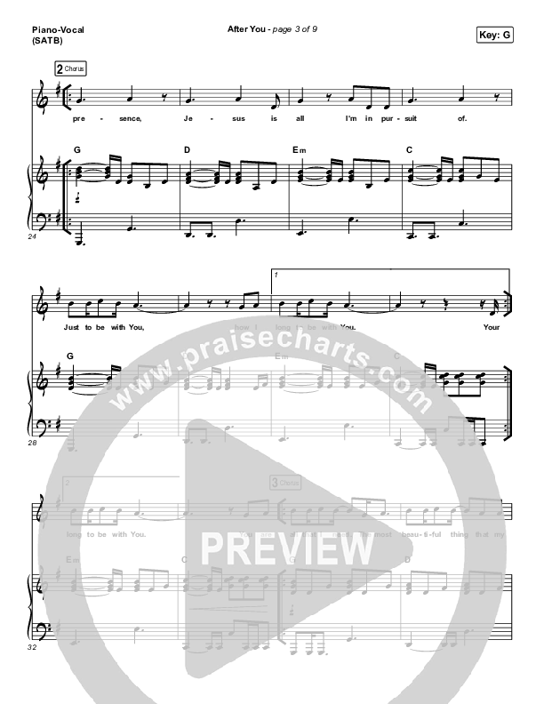 After You Piano/Vocal (SATB) (UPPERROOM / Elyssa Smith)