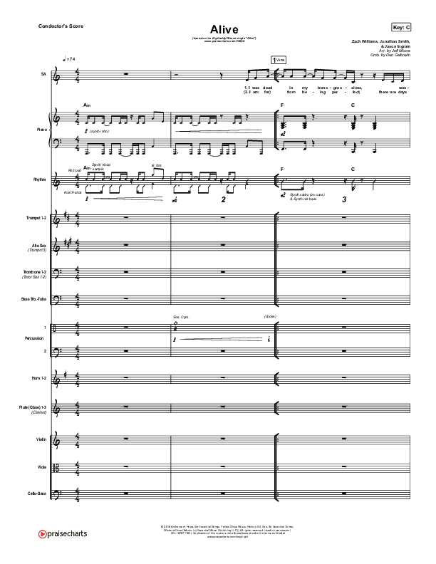 Alive Conductor's Score (Big Daddy Weave)
