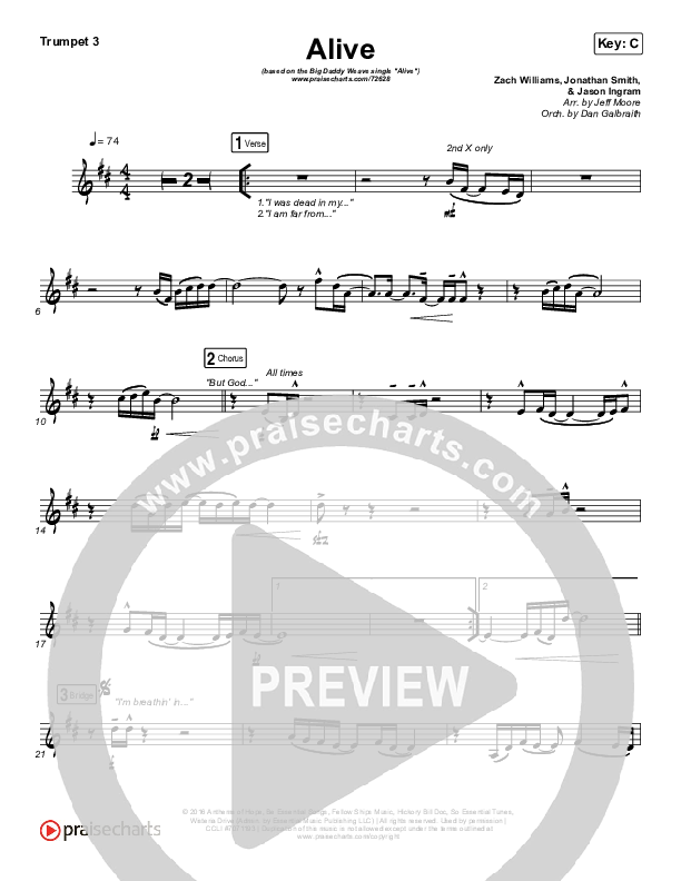 Alive Trumpet 3 (Big Daddy Weave)