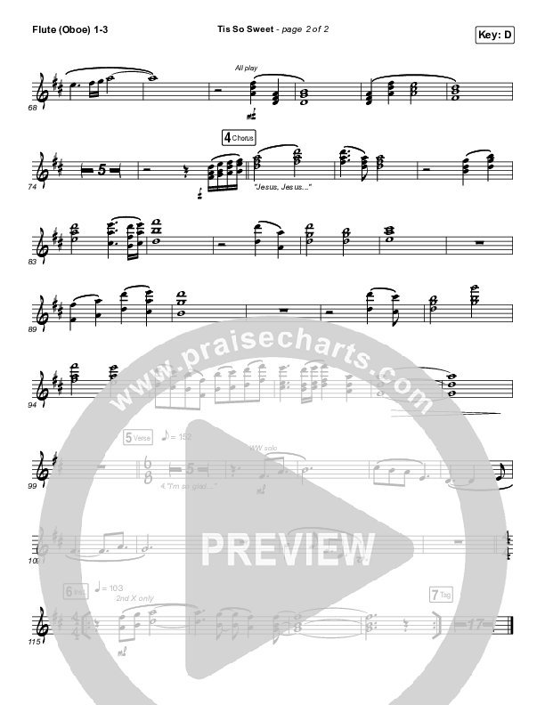 Tis So Sweet To Trust In Jesus (Live) Wind Pack (Shane & Shane)