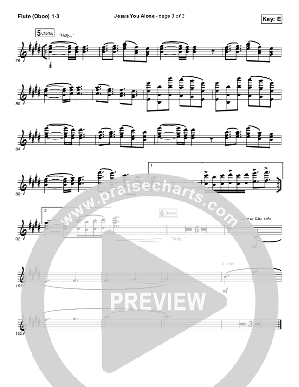 Jesus You Alone Wind Pack (Highlands Worship)