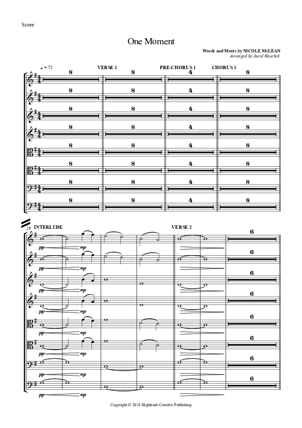 One Moment String Ensemble (Highlands Worship)