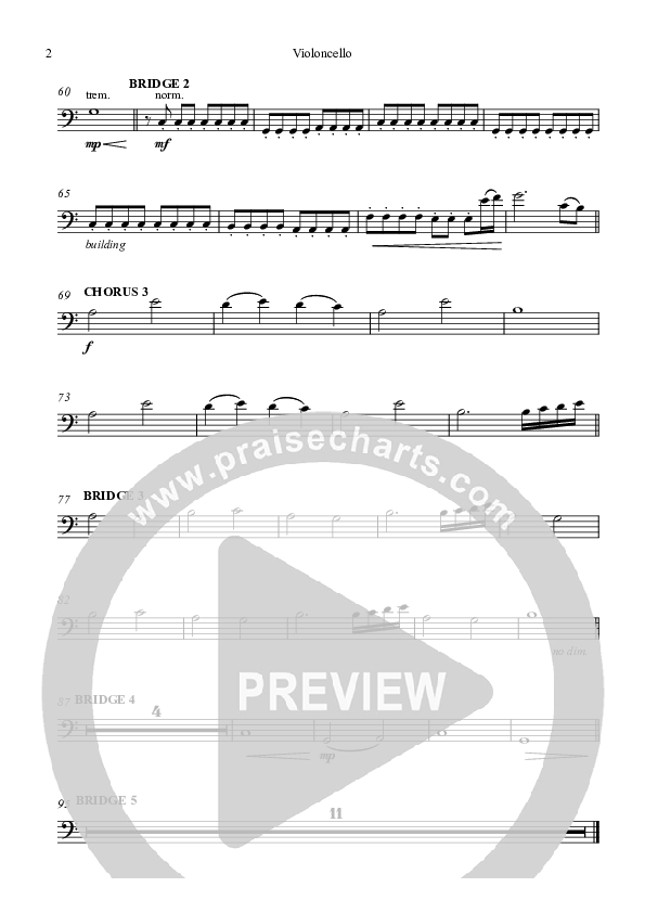 Song In My Heart Violincello (Highlands Worship)