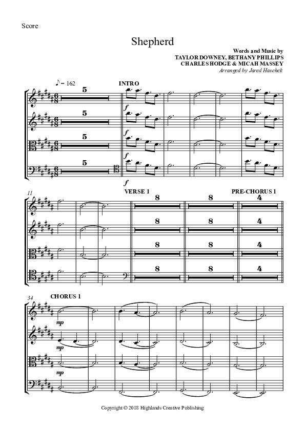 Shepherd String Ensemble (Highlands Worship)