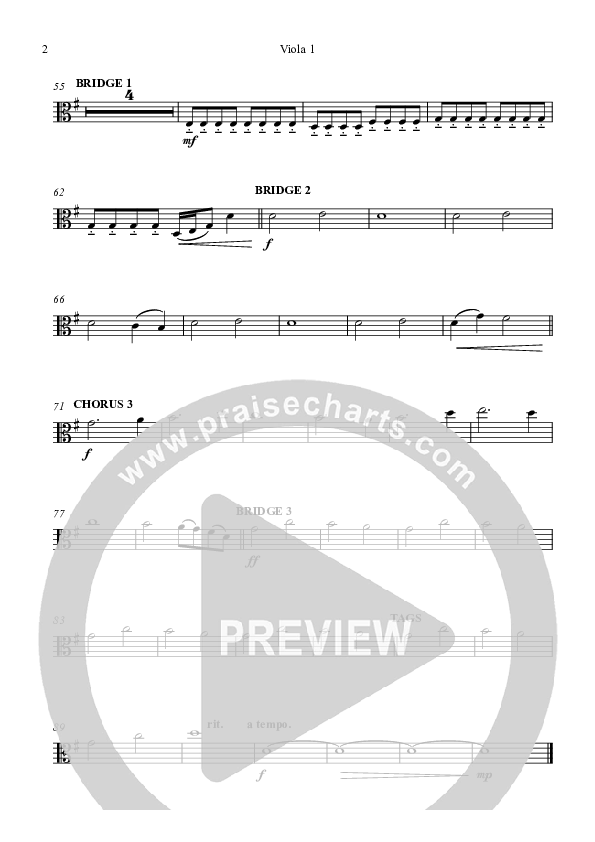 Wonderful Things Viola (Highlands Worship)