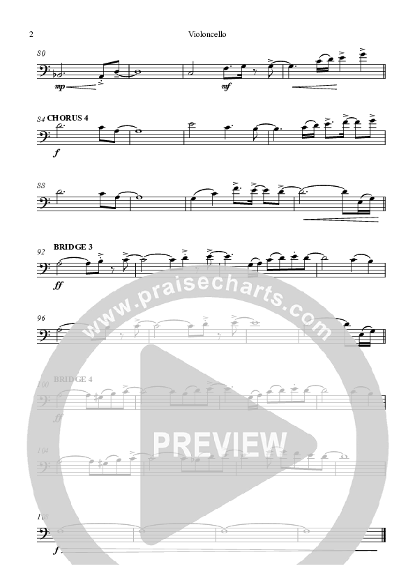 Who Is Like The Lord Violincello (Highlands Worship)