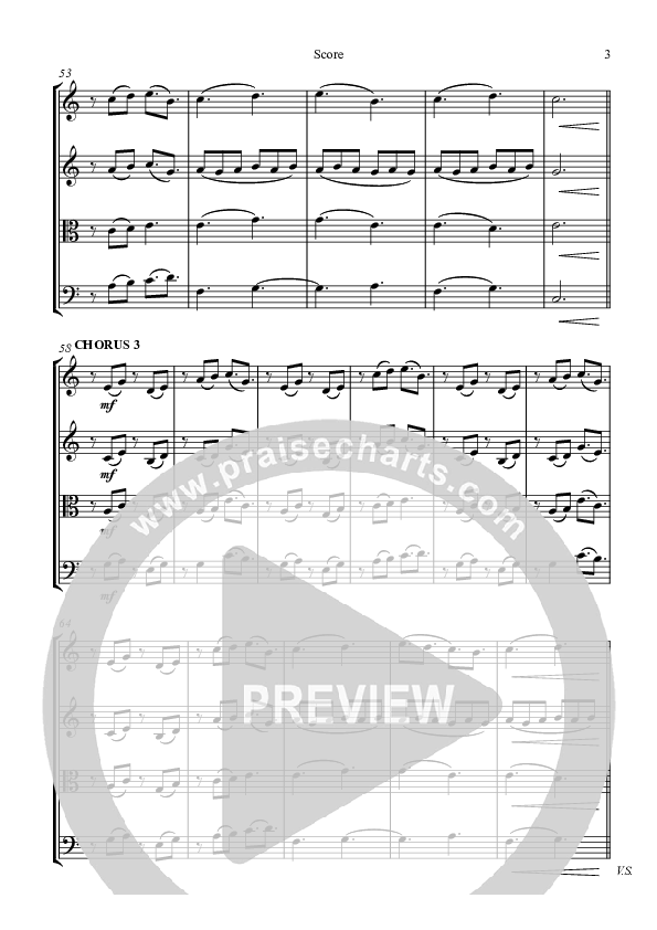 Your Love Is Enough Conductor's Score (Highlands Worship)