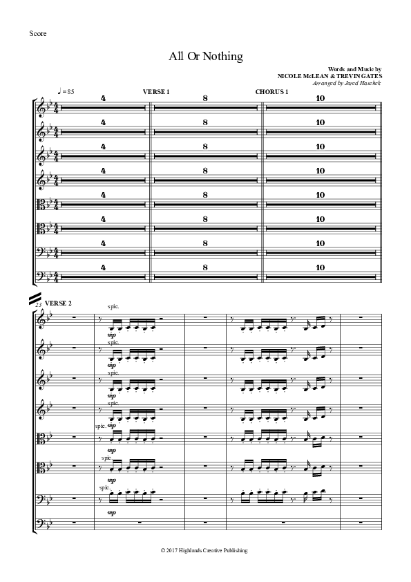 All Or Nothing String Ensemble (Highlands Worship)