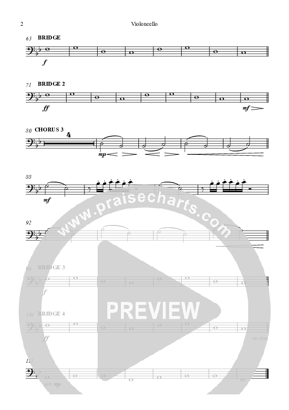 All Or Nothing Violincello (Highlands Worship)