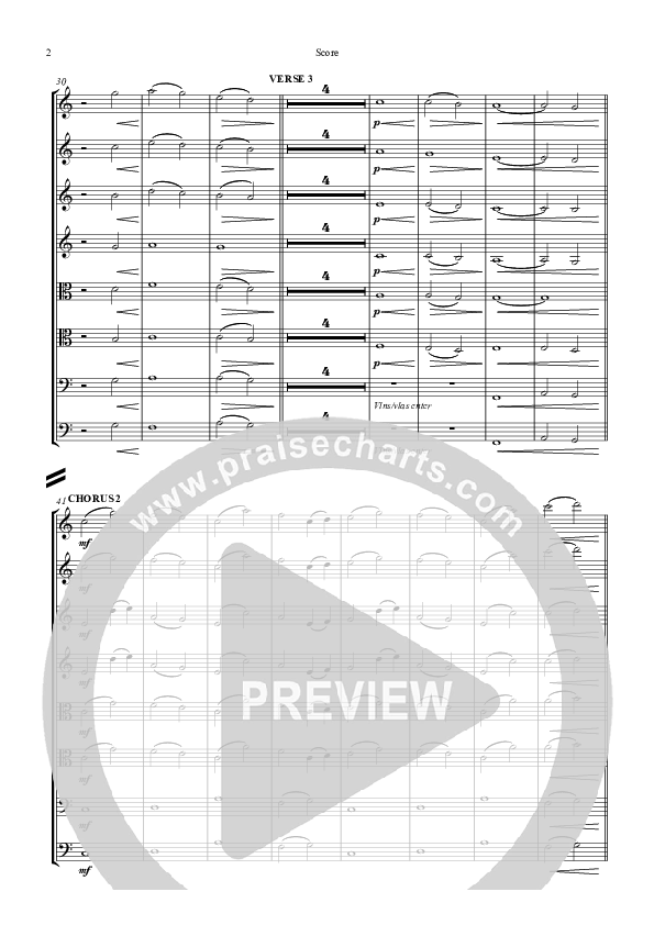 You Are My God Conductor's Score (Highlands Worship)