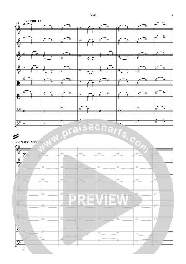 You Are My God Conductor's Score (Highlands Worship)