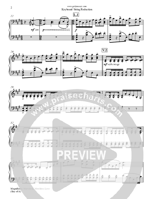 Magnificent Marvelous Matchless Love Synth Strings (Keith & Kristyn Getty)