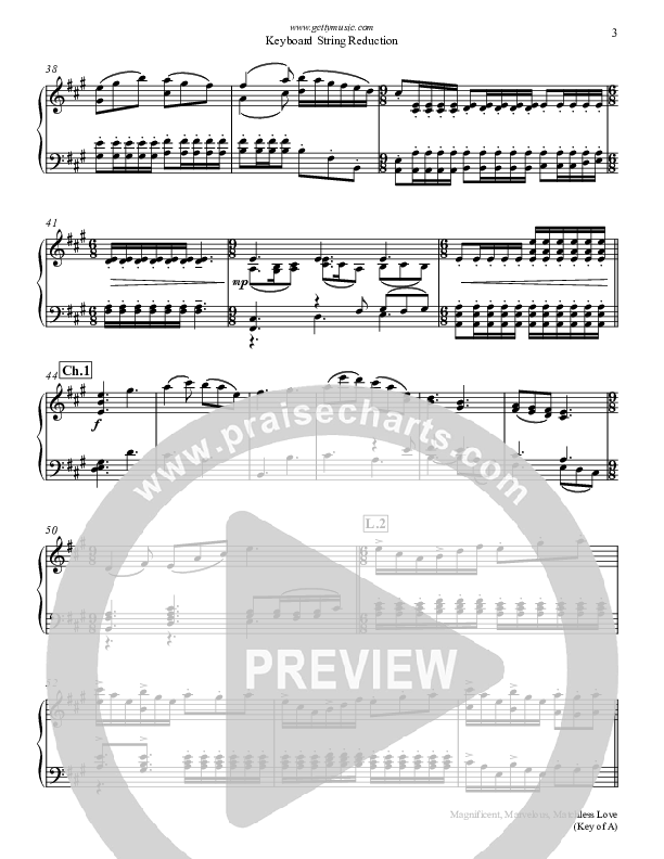 Magnificent Marvelous Matchless Love Synth Strings (Keith & Kristyn Getty)