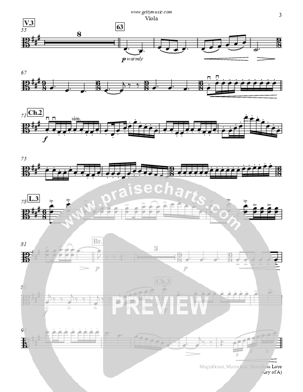 Magnificent Marvelous Matchless Love Viola (Keith & Kristyn Getty)