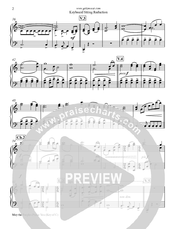 May The Peoples Praise You Synth Strings (Keith & Kristyn Getty)