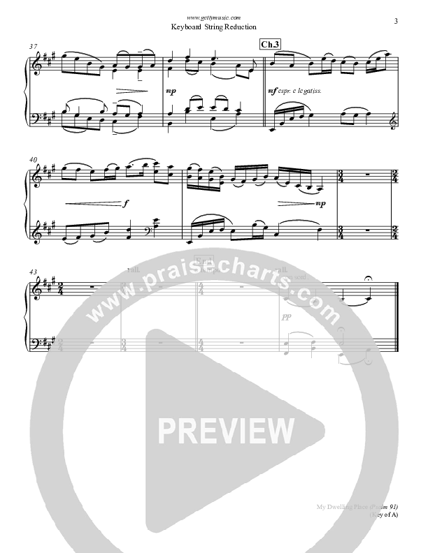 My Dwelling Place (Psalm 91) Synth Strings (Phil Keaggy / Keith & Kristyn Getty)