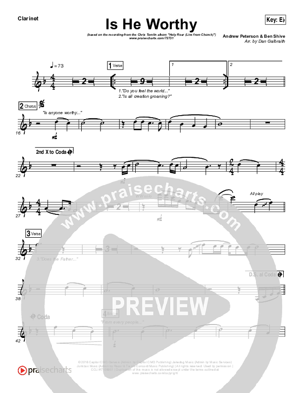 Is He Worthy (Live) Wind Pack (Chris Tomlin)