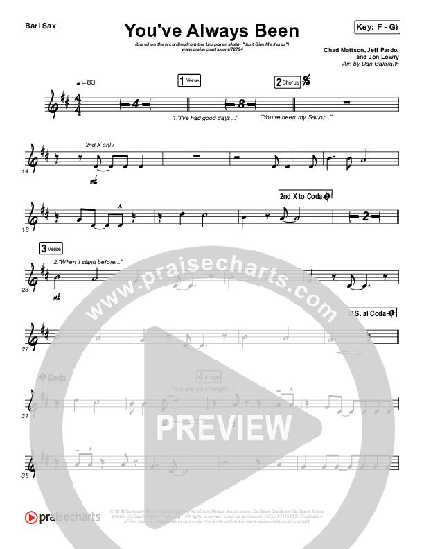 You've Always Been Bari Sax (Unspoken)