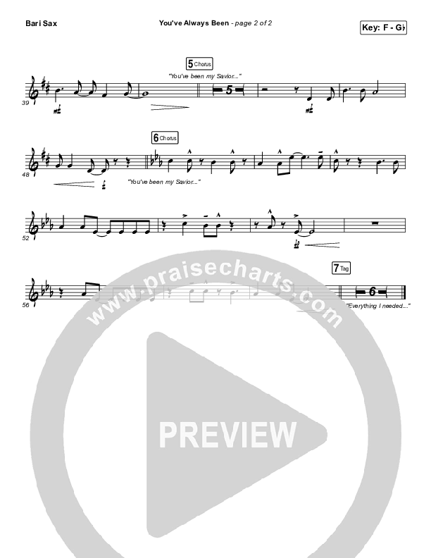 You've Always Been Bari Sax (Unspoken)