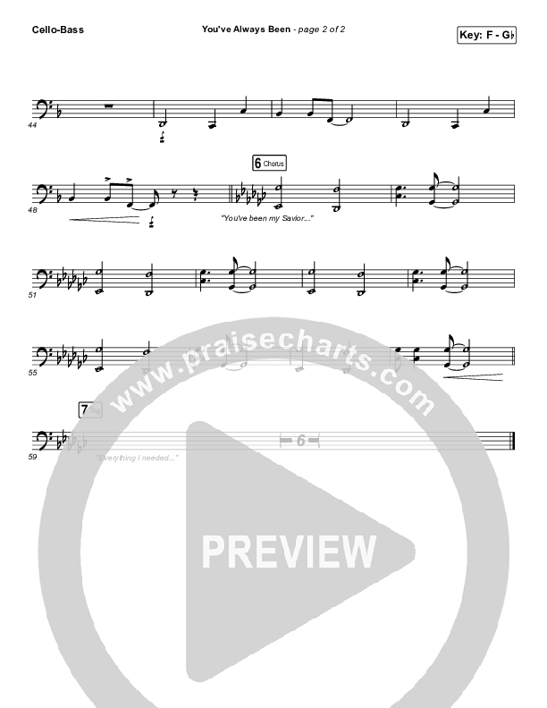 You've Always Been Cello/Bass (Unspoken)