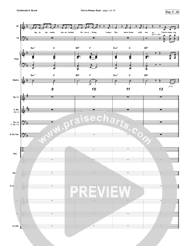 You've Always Been Conductor's Score (Unspoken)